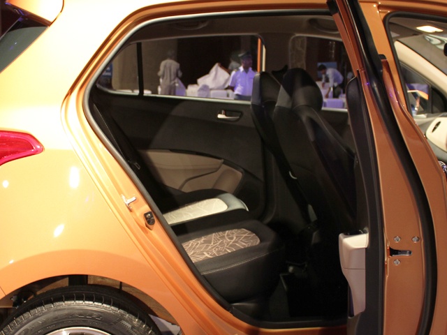 Hyundai Grand i10  Rear Interior