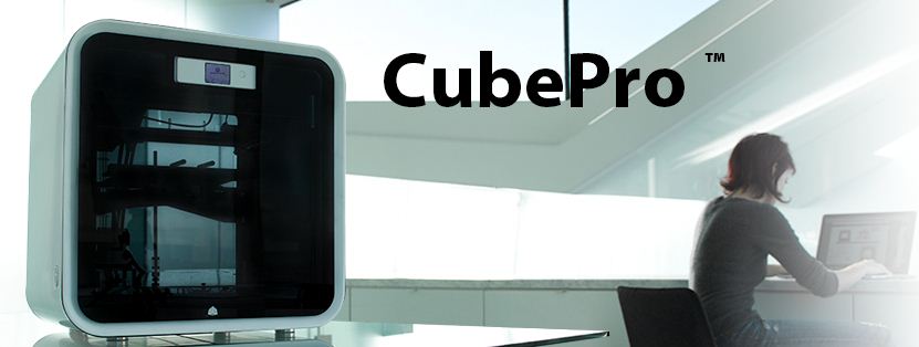 CubePro 3D printing