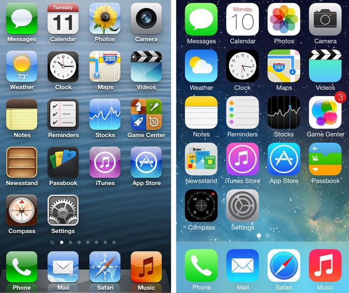 ios6 dock in ios7 tweak