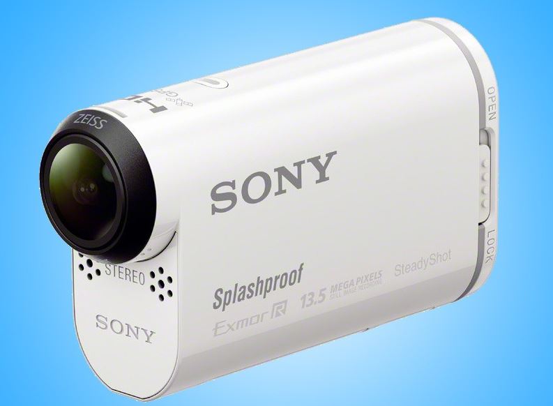 sony action cam splasproof AS100V
