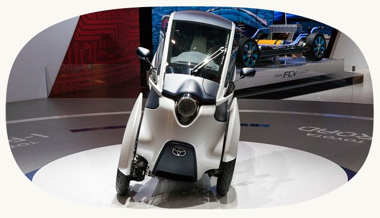 iROAD battery car