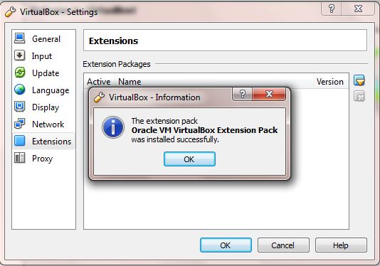 how to install virtualbox extension pack