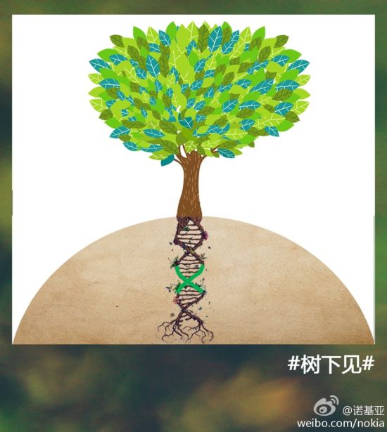 Tree with DNA