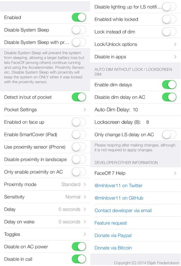 faceoff cydia tweak activator