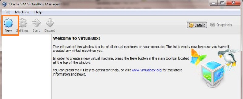 New virtual machine