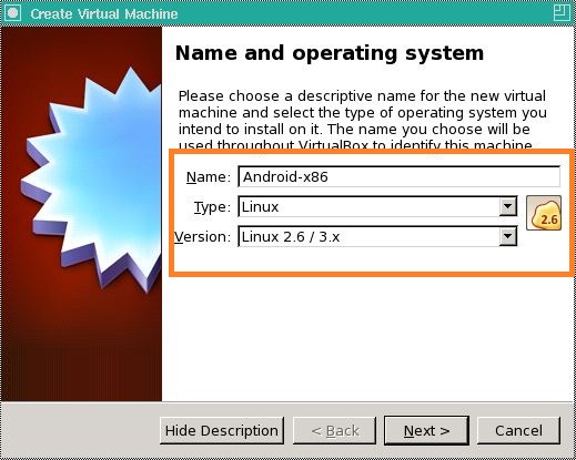 Install OS in VM