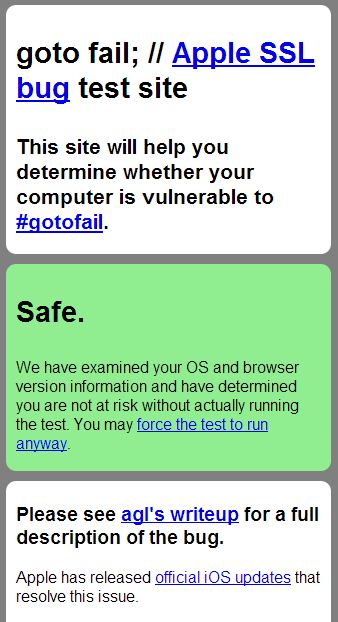 Fix SSL security issue on iPhone