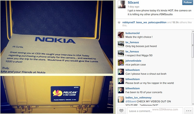 Nokia and 50 cent