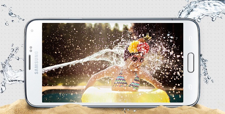 Galaxy S5 dust and water proof