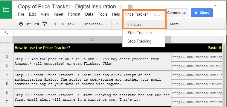 Track Price changes of a product in Amazon, Flipkart & get ...