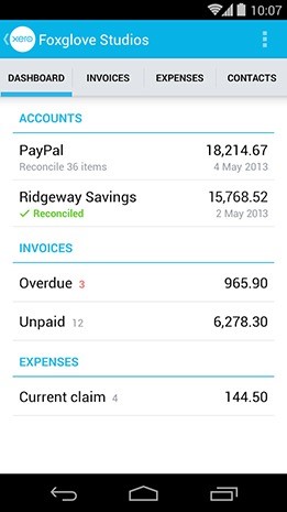 xero for android