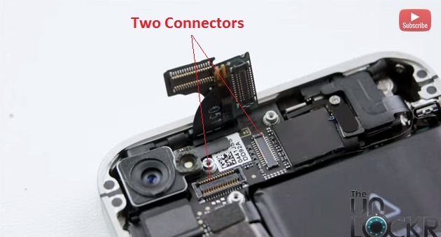 iPhone display connector