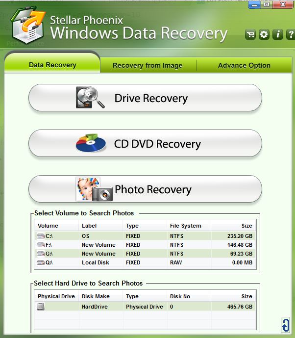 photo recovery software