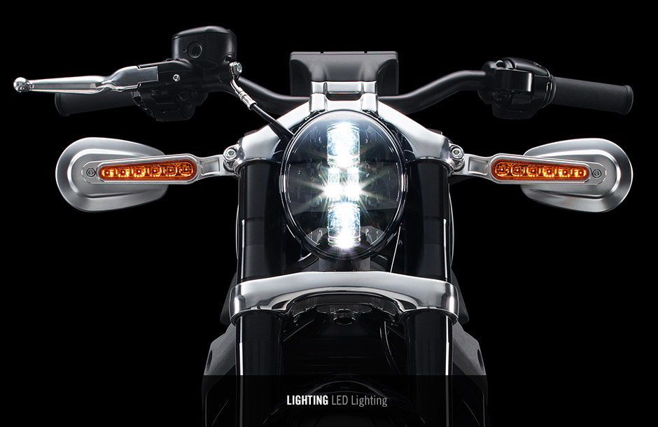 Harley Davidson Project Live Wire LED Head Lamps
