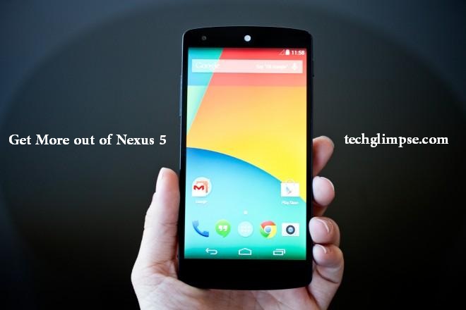 Nexus 5 fonctionnalités cachées