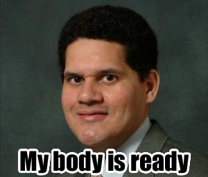 Meme on Nintendo US' President, Reggie Fils-Aimie