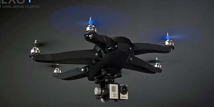 Hexo+ Octacopter: Follow-me Drone
