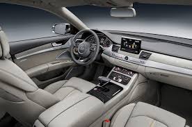 the immense detail of Audi A8's interior