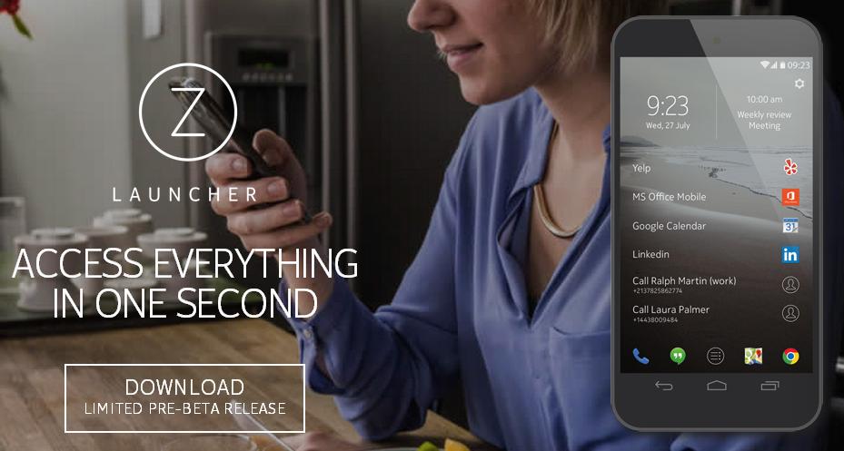 Nokia z launcher for Android