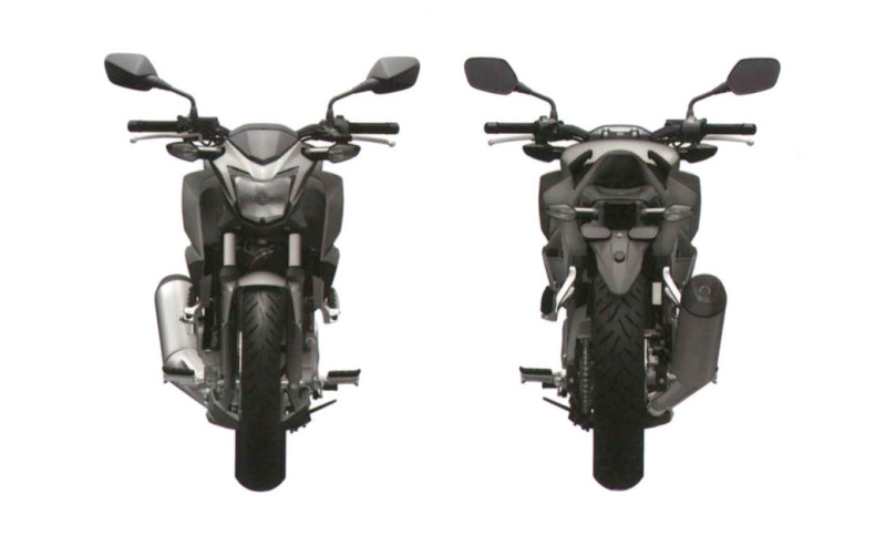 Honda CB300F ( Front & Back)