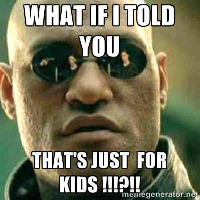 What if I told you Glass is childish ?