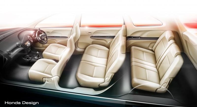 Honda Mobilio Seating Layout