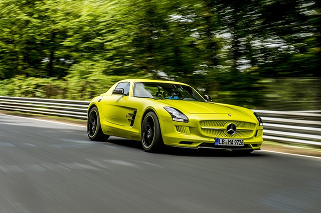 Mercedes-Benz SLS AMG coupe Electric Drive