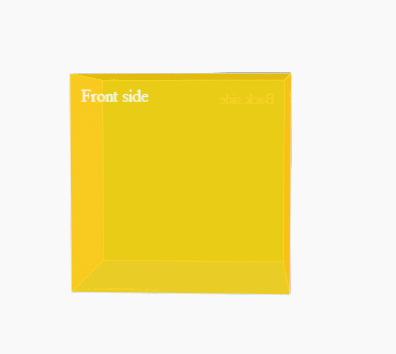 3D Cube pure css