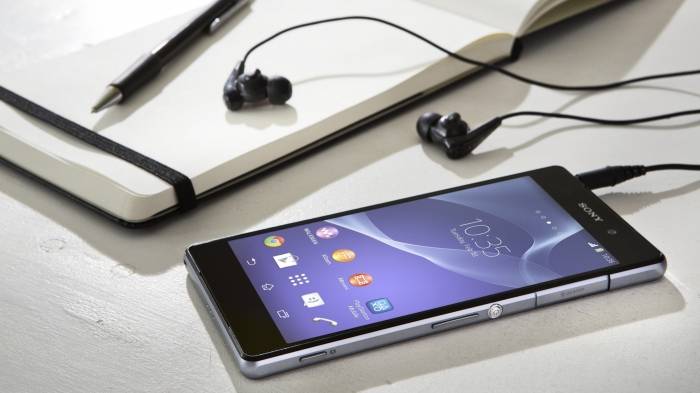 Sony XperiaZ3 audio