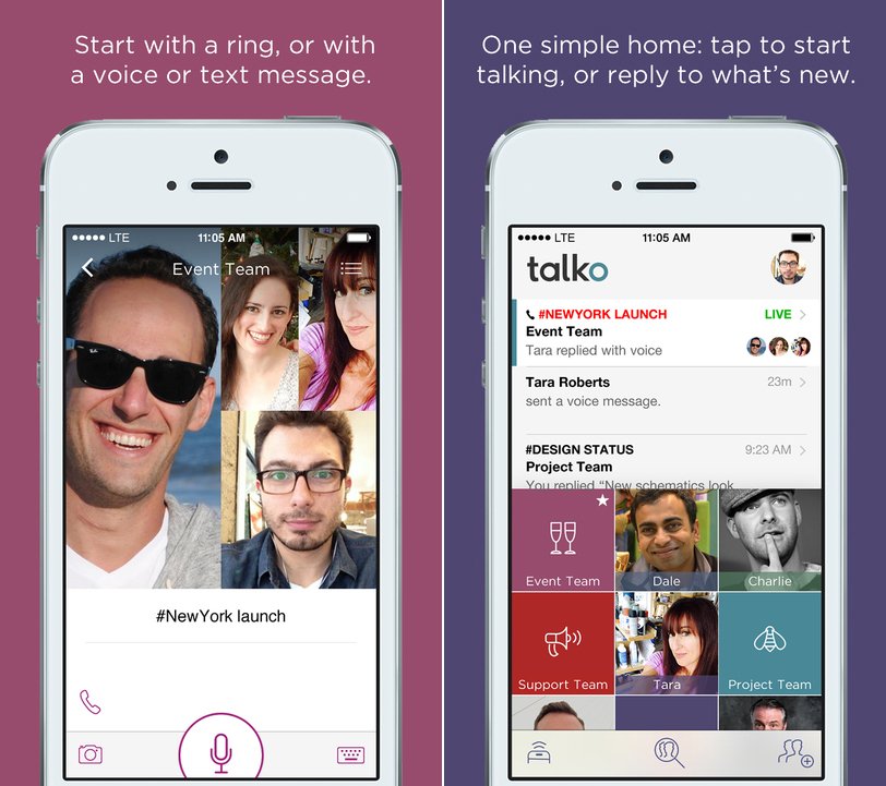 talko app messaging