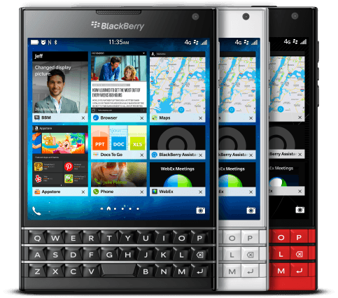 The Black Berry Passport