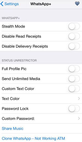 whatsapp++ ios cydia tweak