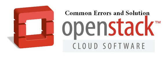 Solutions for openstack errors