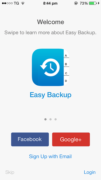 Easy Backup iPhone iPad