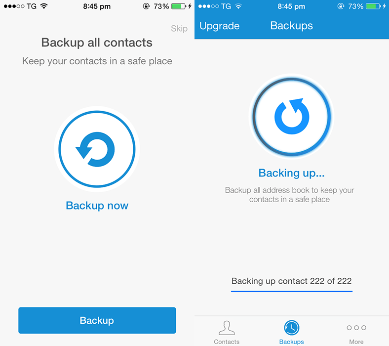 Easy Backup free app