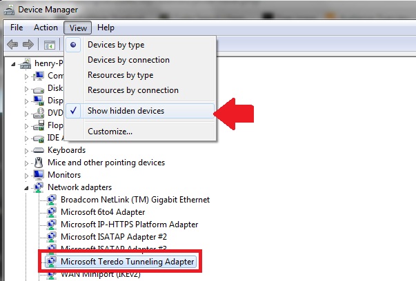 Microsoft Teredo Tunneling Adapter Driver Download
