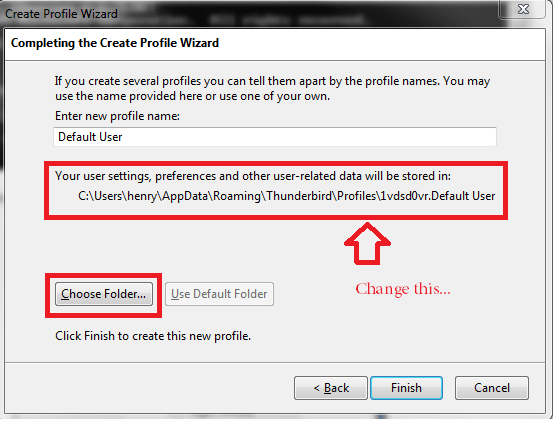 mozilla thunderbird profile folder location mac os