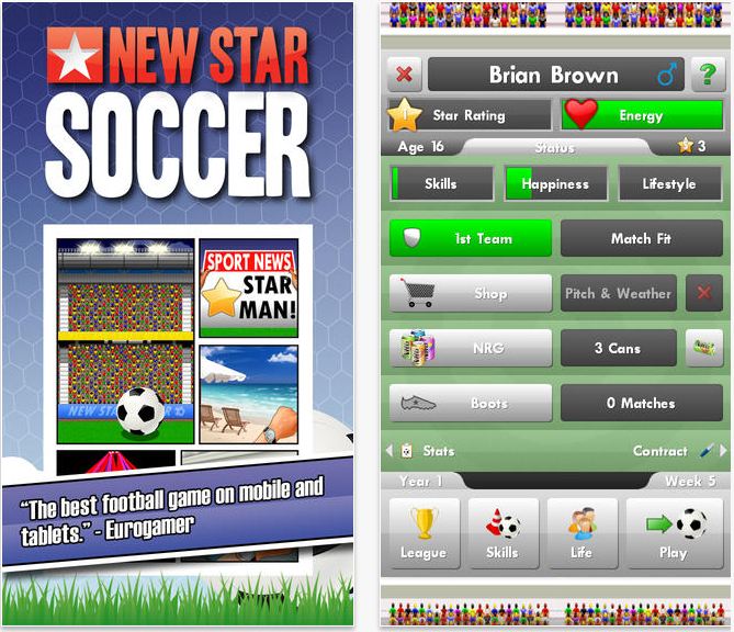 Soccer game ios