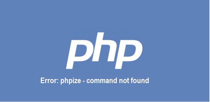 phpize command not found