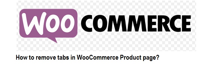 remove woocommerce product tabs