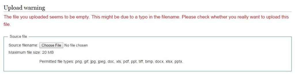 pdf upload error mediawiki