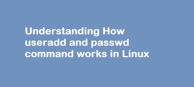 create user accounts linux