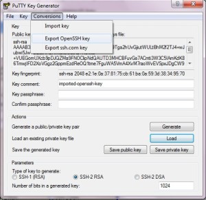 filezilla ssh key