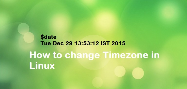 change timezone linux centos 6
