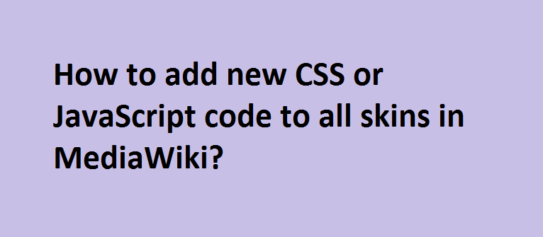add new css js file