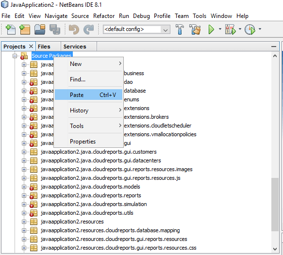 CloudReports GUI