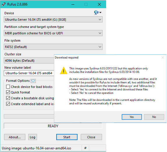 rufus usb tool