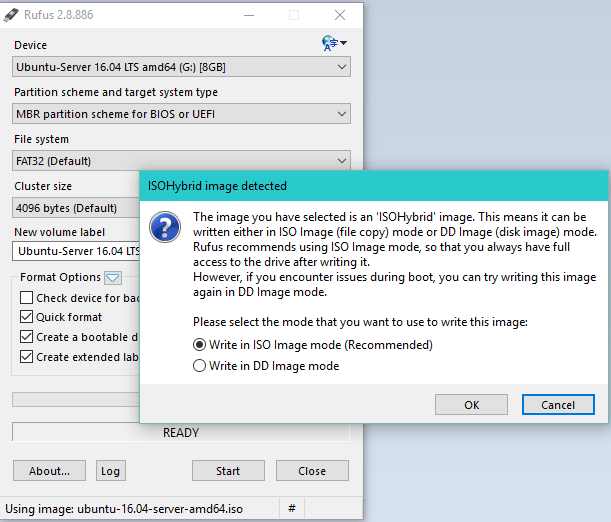 rufus how to create windows 7 bootable usb flash drive