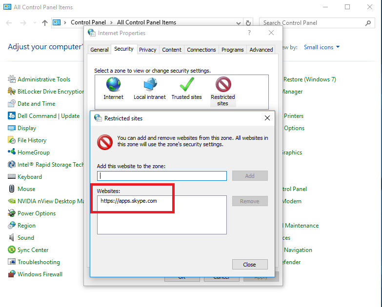 disable advertisement skype