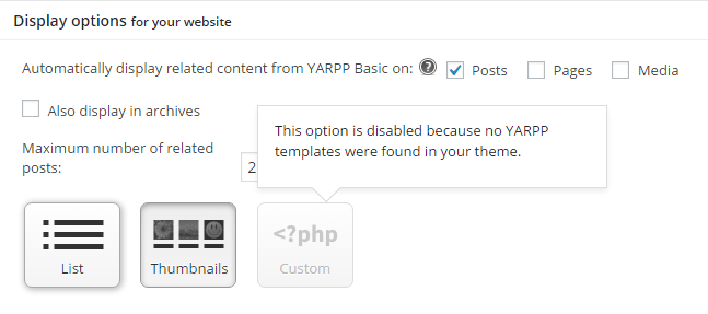 Yarrp custom code error